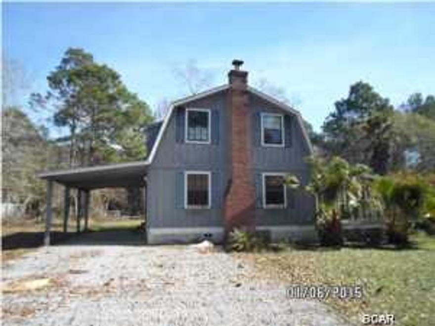 Here's a great opportunity to own a 2 bedroom, 1.5 bath home with almost 3/4 acre. It is conveniently located to Tyndall Air Force Base, Downtown Panama City, Hospitals, Doctors as well as all Callaway Shopping and restaurants. Best of all, Callaway Bayou is just a block down the street, for great fishing and boating access.