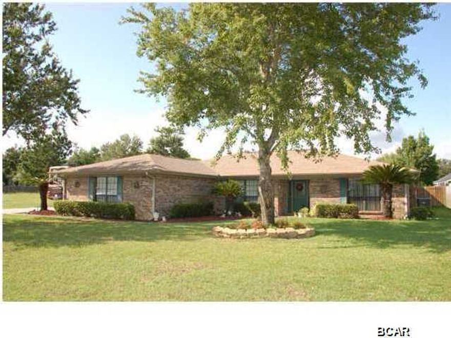 Location, location, location. Single family brick home located in highly desired Springlake subdivision. Home is located on 0.33 acre lot, features 4 bedrooms, 2 bathrooms, split bedroom plan, and minutes from Tyndall Air Force Base. Home features spacious master bedroom with walk in closet, dual sinks in master bathroom, enclosed patio overlooking oversized lot that is perfect for entertaining. Home is priced to sell.