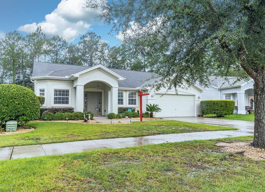 Although this listing is classified as Yellow hurricane damage, all damage should be completed by the middle of February.  Only thing left is new interior painting and new carpeting in the bedrooms.  At that point it is move-in ready and located within one of the most sought after neighborhoods in Bay County. This is an open floor plan home with a nice screened-in porch, new roof, and an 80 gallon hot water heater that is plumbed for solar power if you ever decide to do that. The garage features very nice cabinetry and tool storage for the repairman in the house.