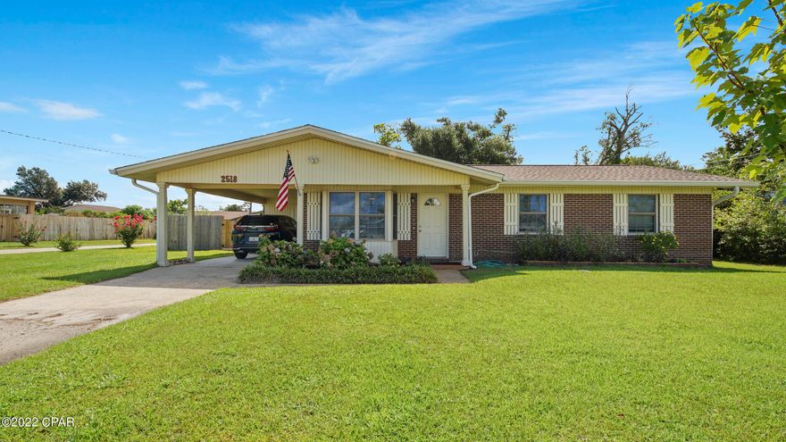 CURRENTLY UNDER CONTRACT, SELLER ACCEPTING BACKUP OFFERS' Immaculate 3Br/2Ba brick home in the middle of town! The home features a large family room with a wood burning fireplace, as well as living room with a bay window & bench storage. The kitchen has new cabinetry, stainless steel appliance, plenty of counter space, and a breakfast bar.  All vinyl windows. The covered deck out back is the perfect place to sit and drink coffee in the morning. This house is charming to say the least! all measurements are approximate.  Verify if important.