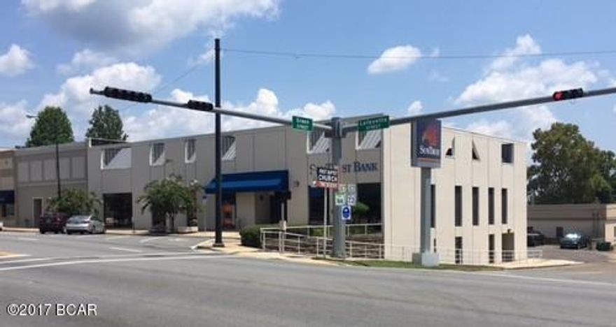This is a two story building in the Heart of downtown Marianna, the building is approximately 16,487 +/- square feet. It is located on the Southeast corner of the signalized intersection. The building was most currently used as the Downtown SunTrust location, SunTrust closed this branch and the building is currently empty.

The property is also Available for Lease, please contact agent for lease information.
