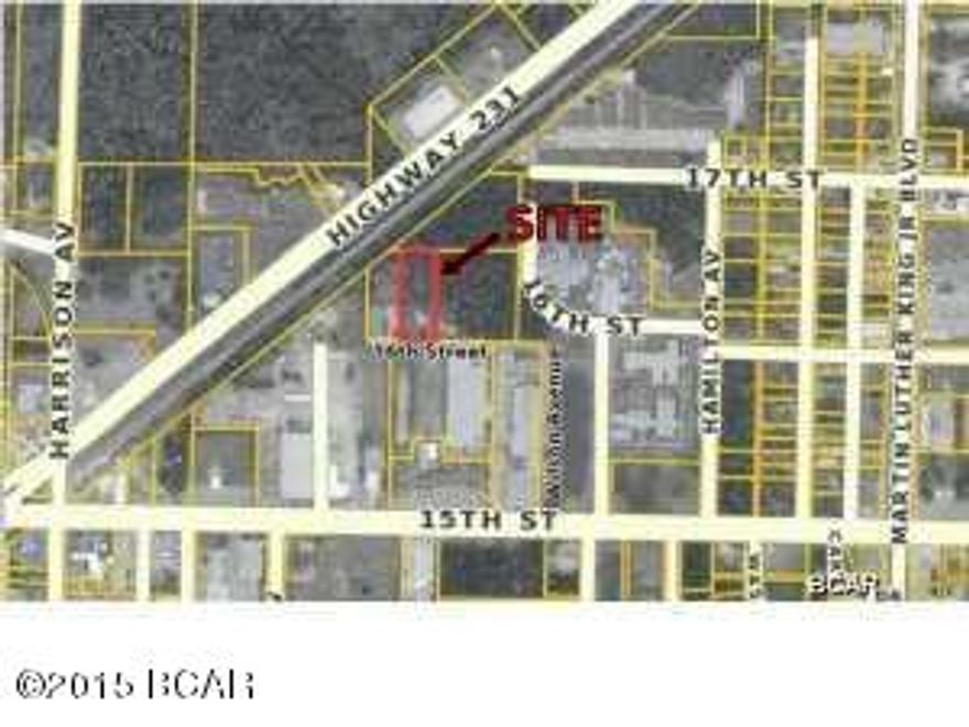 This 1 acre site is zoned General Commercial (GC-2) in the city of Panama City. The site is partially cleared and ideal for commercial development with public utilities available and easy access to 15th street (Hwy 98, and is situated directly behind Boyd Brothers. The site is perfectly suited for a contractor or as a commercial warehouse and distribution development.