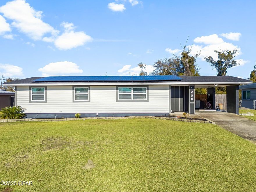 **ASSUMABLE VA LOAN-6.125%**
**SOLAR and BATTERY included making your monthly power bill just $25 on average!!
Charming 3-Bedroom Home with Modern Features in the Forest Park Neighborhood

Welcome to your dream home in the highly desirable Forest Park neighborhood! This beautifully maintained 3-bedroom, 2-bathroom residence offers the perfect blend of modern upgrades, comfort, and convenience. Ideally situated just moments from everything in town, this home ensures you're always close to shopping, dining, and entertainment.

Step inside to find a bright and open living space with durable tile flooring throughout the main areas, complemented by cozy carpet in the bedrooms. The  kitchen is a delight, featuring stunning granite countertops, stainless steel appliances, and plenty of cabinet space.

 The spacious master suite includes a walk-in closet and a luxurious ensuite bathroom with a beautifully tiled shower with two vanities.

Outside, the fully fenced backyard that backs up to a tree line providing complete privacy, making it the perfect spot for relaxing or entertaining. A storage shed offers ample space for your tools and equipment, the bonus room offers a versatile space perfect for a guest room, office or gym. For added convenience, this home includes a carport for covered parking, ensuring your vehicle is protected from the elements.

this home has some exceptional upgrades such as, a roof replaced 9/2020, water heater less than one year old, washer & Dryer included, new high end vinyl windows through out, Hardie board exterior, 2 HVAC systems. and an irrigation well with a partial irrigation system. 

Designed with energy efficiency in mind, this property is equipped with solar panels and a backup battery system, offering cost savings and reliability. The current home owner pays just $25 a month with a slight increase over the warm summer months to just $35 a month. All this solar equipment is paid off and comes with a warranty. 

With its prime location, modern amenities, and thoughtful design, this Forest Park gem is ready to welcome you home. Schedule your private showing today!