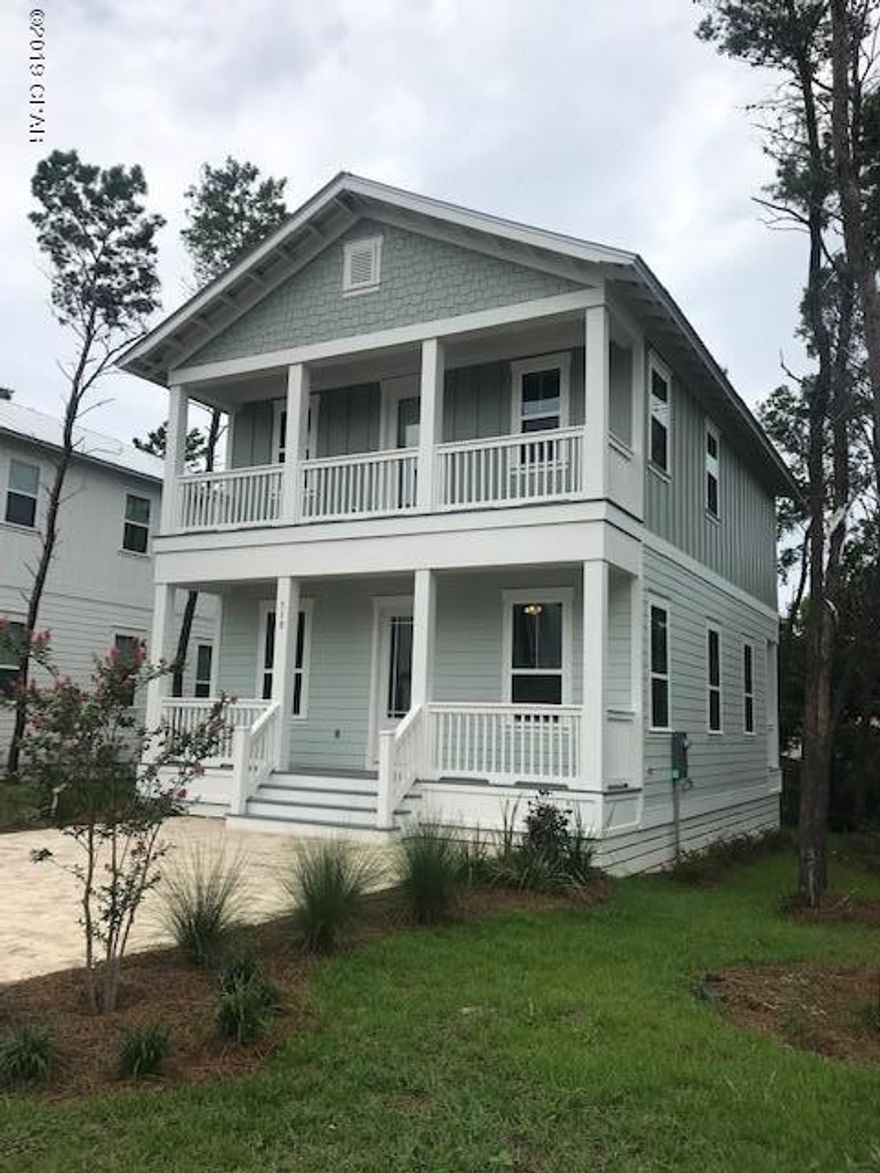 August Savings! Reduced Interest rate and up to $10K in closing costs when using DHI Mortgage and Title Services through Sunday August 11th Only 3 homes remain!!! Perfect beach cottage located just a short walk from the stunning white sands and azure waters of the Emerald Coast. This new build offers contemporary open feel boasting 10ft ceilings on the first floor, and beautifully quaint balconies off both the living room, and master suite. Enjoy coastal biking and hiking trails at Camp Helen State Park, in addition to world class dining, shopping and entertainment just a few minutes away. Grande Pointe is the perfect community to embrace the South Walton lifestyle!