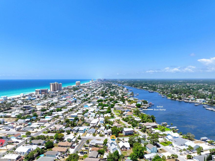 'CURRENTLY UNDER CONTRACT, SELLER WILL CONSIDER BACKUP OFFERS'  **$50,000 PRICE REDUCTION** Motivated Seller. Bring an offer! Don't miss this incredible investment opportunity! This fully furnished and rental-ready triplex is centrally located near Panama City Beach's world-famous sugar white sands, public boat ramps, and a variety of local attractions, including top-rated restaurants, bars, shopping, and hot spots.

Each unit is thoughtfully designed for maximum comfort and rental potential. Units A and C are end units and each sleep 14 guests. The first floor features the kitchen, living room, laundry area, and a half bath. The second floor includes a master bedroom, a Jack-and-Jill bathroom, and a guest bedroom with access to a large outdoor patio, perfect for entertaining. The third floor offers a spacious bunk room for additional guests. Unit B sleeps 10 guests with the kitchen, living room, laundry, master bedroom, and two full bathrooms all located on the first floor. The second floor includes a bonus room for kids, a bunk room, and an additional bedroom with 6-foot ceilings.

The complex offers ample outdoor space for entertaining, outdoor showers for each unit, and room to add a pool for even more value and appeal. Call today to schedule your private showing of this turn-key, high-return rental property in one of Florida's most desirable beach communities.