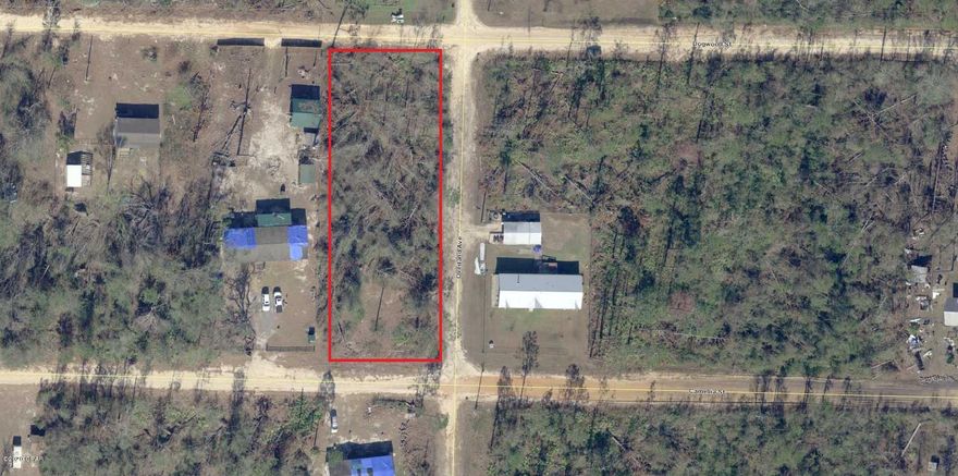0.61 acres of country property! This is 2 lots back to back with borders on 3 roads. Build your dream home or put a manufactured home on this parcel. Separate them and put 2 homes on the lots or sell one. Lots of potential! All high and dry. County maintained roads. Less than 1 mile off Hwy 231. 45 minutes to the beaches and 20 minutes to Marianna and I-10. IF MEASUREMENTS ARE IMPORTANT PLEASE VERIFY.