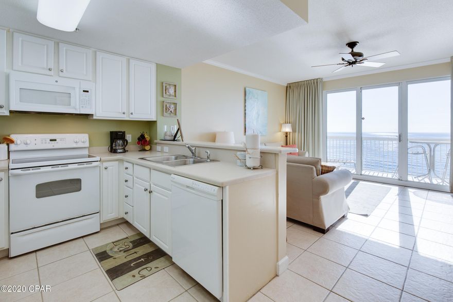 CURRENTLY UNDER CONTRACT, SELLER ACCEPTING BACKUP OFFERS **Clean, Clean, Clean** This beautiful 1BR/2BA+BUNK gulf front condo at Seychelles is in excellent condition and offered ready to rent or enjoy. The HVAC was replaced in 2018 and the entire unit is in fantastic condition. Enjoy two gulf front pools and hot tubs or relax on the balcony and take in the gorgeous views. Stroll next door to Schooner's for a quick bite or happy hour or take a short drive into St. Andrew's State Park right down the street. Make an appointment to see this excellent condo today.