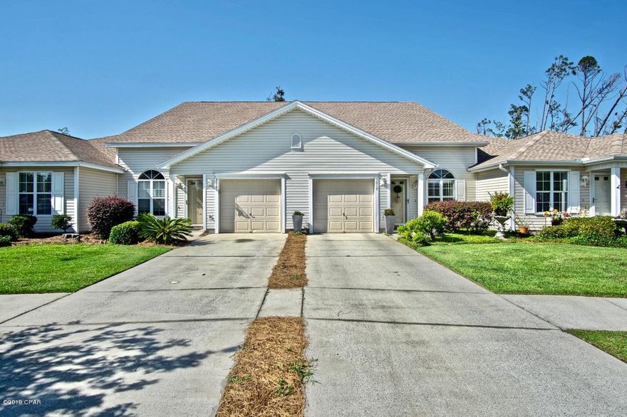 CURRENTLY UNDER CONTRACT, SELLER ACCEPTING BACKUP OFFERS. This gorgeous, fully updated 3 bedroom/2.5 bath town home, with an attached one-car garage, is situated on the end of a peaceful cul-de-sac in The Hammocks, one of Lynn Haven's best neighborhoods.  This home's custom upgrades will satisfy even the most discriminating taste, with its fully upgraded kitchen, featuring marble tile floors, and updated stainless steel appliances and subway tile back splash.  The living and dining area as well as the master bedroom features hardwood floors. The home also features the open arched windows allow for ample natural lighting throughout. The Master Suite offers a luxurious master bathroom featuring new flooring and upgraded sink, large shower, walk in closet. Enjoy your morning cup of coffee or sipping an evening glass of wine on your very own private outdoor oasis on the covered patio.

Additional upgrades to this home include: NEW roof, as well as a newly replaced HVAC and hot water heater.  This neighborhood is centrally located and within walking distance to Mosley High School and Bay Haven Charter School, and residents of The Hammocks enjoy association maintained landscaping, and access to the community pool and gazebo.  Call us today to see this beautiful home, located in one of Lynn Haven's best neighborhoods, in person!