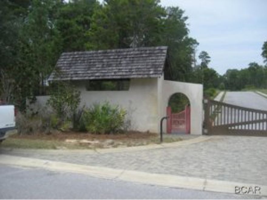 -Wonderful opportunity to live in a gated Lake Powell community. This quite of the beaten path location is close to Rosemary Beach an Alyis Beach. This large High and dry lakefront lot sits over looking beautiful pristine Lake Powell in a small gated Community. This community offers great amenities which include private pool, changing rooms, grilling area as well a community dock, no build out times. Buy to build now or invest in the future opportunity to enjoy this incredible area. Lot next to this one is also for sale.TAP FEES PAID!! Survey available.