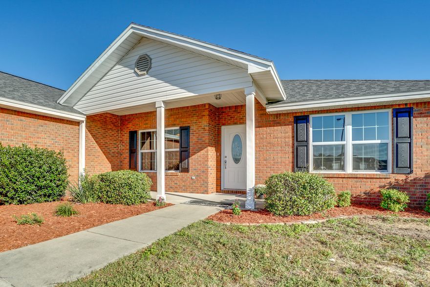 You'll love all the special details in this lovely home! Spacious living room with BOTH a breakfast nook & a separate dining room,  open concept living with gorgeous crown molding & French doors that open onto a large patio! A welcoming front porch is perfect for rocking chairs & a covered back patio is ready for an outdoor living oasis! Large primary bedroom with a comfortable ensuite bathroom that boasts dual vanities, a deep soaking tub & separate shower, AND has a private door out on to the back patio to enjoy your morning coffee!  There are 3 additional bedrooms; 1 could be used as a home office or home schooling! Tons of cabinet space in the well appointed kitchen! Privacy fence! Largest lot in Cherokee heights. Friendly neighbors!  Sidewalks! Underground utilities!