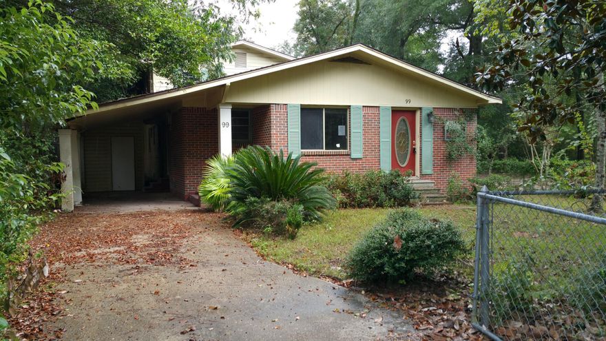 Five Apartments in one building in historical district of DeFuniak Springs and within walking distance to the new Walton Middle School.  Main apartment on front of building has two bedrooms and a carport. This unit could be used as office/owner location.  Four additional units with separate entrance on side of building with two units on 1st floor and two units on 2nd floor.  All units needs some attention but were renting in 2016.  Each unit has it's own meter. Buyer to verify all dimensions.  Perfect opportunity for investor !!!
