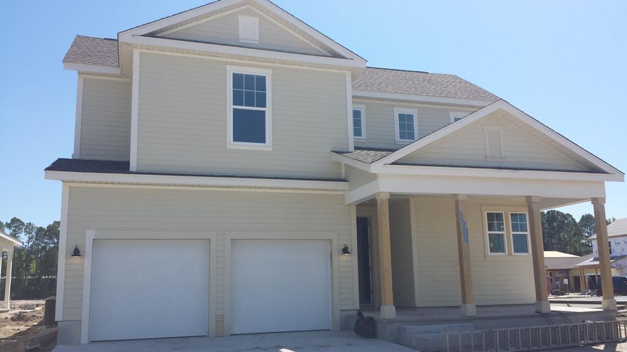 This home features the St. Vincent floor plan with Coastal Elevation. Samuel Taylor homes are truly one of the best constructed homes in Bay County. We build our homes with 2x6 exterior studs vs other builders using 2x4's. Not only is it a stronger home, but this also allows us to put R-19 in the walls instead of R-13.  We also use R-38 in our ceilings vs R-30 like most builders. We insulate most of the interior walls to make a very quiet home. SS appliance package is standard along with brushed nickel faucets, security system, 8 ft. doors throughout, granite counters in kitchen and baths, raised vanities with under mounted porcelain sinks, SS gas oven, oversized tiles, upgraded carpet with 8lb padding and much more.

A craftsman style trim package adds to the character and uniqueness of our homes. Choose from 3 exterior elevations: Classic, Coastal, or Boat builder. Pick from traditional style garages or our detached garages with optional carriage home above, perfect for the college student, guests or in-law quarters.
 SweetBay offers biking and hiking trails, a boathouse to launch canoes, kayaks and paddle boards, a permitted marina, community pool (construction to start 2016), several parks, ponds, children's playground, planned township with a major grocery store and many shoppes. Everything is within a 5 minute walk or less.  University Academy is the center of this beautiful community. The Academy is the #1 school for math and reading for the Bay County District. Your children are automatically enrolled with purchase of a home. Currently there are over 800 on the waiting list to get in to the school. Come see what everyone is talking about!