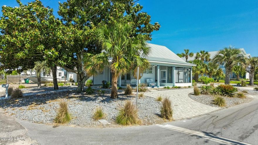 2022 Build Just 500ft to Laguna Beach!
 Claim your piece of paradise in the highly coveted Laguna Beach community! This stunning 2022-built residence sits on a prime corner lot just steps from an ADA beach access. Perfectly positioned on the quiet West End, this home is Short-Term Rental friendly, making it a premier choice for a lucrative investment or a high-end coastal retreat.

 The interior features a seamless open-concept floor plan accented by durable, beach-friendly LVP flooring and modern finishes throughout. This property is being offered fully furnished, allowing for a truly turnkey transition.

The exterior is designed for the coastal lifestyle, featuring a two-car garage (a rare find in Laguna!) and dedicated room for golf cart parking. After a morning on the white sands, rinse off in the private outdoor shower. With 2022 construction, you'll enjoy the peace of mind that comes with modern building codes, impact-rated features, and energy efficiency.

Located just minutes from Pier Park and 30A, but tucked away in the golf-cart-friendly atmosphere of Laguna Beach. No HOA fees! Schedule your private showing today and start living the PCB dream.