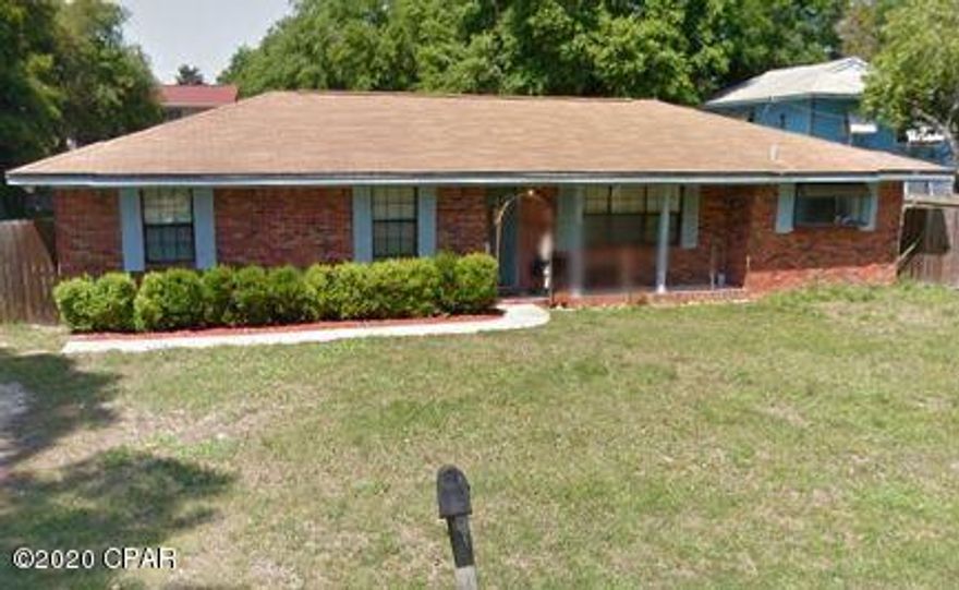 3 bedroom 1 bath brick home . Large lot. new flooring and paint