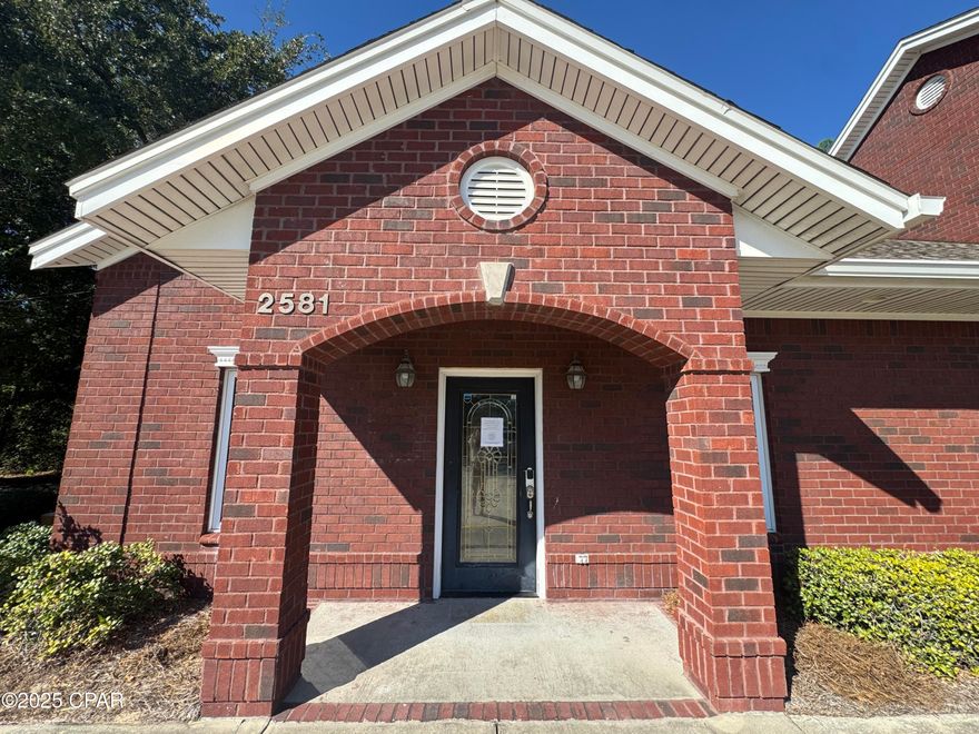 VACANT and ready for a new tenant! This professional office suite is located in one of Panama City's most sought-after medical and professional corridors—just off the high-traffic intersection of 23rd Street & Jenks Avenue. Surrounded by medical offices, professional firms, and only moments from HCA Gulf Coast Hospital, this location offers exceptional visibility, convenience, and accessibility for clients and staff. -- The suite offers 5 private offices, a welcoming reception area, copy/filing station, and a large ADA-accessible restroom. The largest office may be used as a conference room or break room depending on tenant needs. Flooring has been upgraded with LVP (2022) and tile—no carpet throughout. The space is currently being repainted and refreshed for the next tenant. *** If additional sq. ft is needed, the owner may be able to accommodate expansion with neighboring space. * 3 Year lease preferred. NO CAM FEES. Utilities not included.