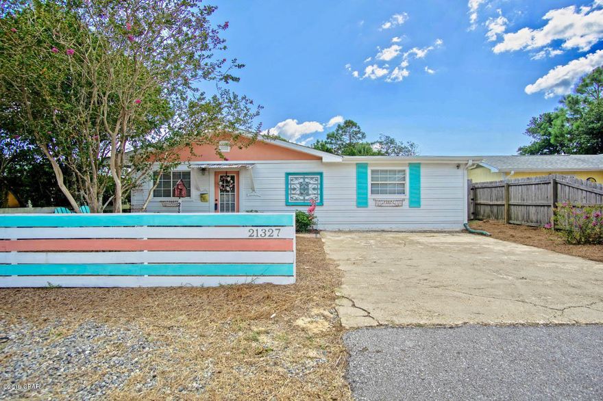CURRENTLY UNDER CONTRACT, SELLER ACCEPTING BACKUP OFFERS' Adorable beach cottage completely renovated in 2016 with new roof, AC/Heat unit, electrical, plumbing, blown in insulation, pool liner, custom wooden blinds, kitchen appliances, washer/dryer, granite counter tops and security system.  This is your opportunity to own a classic beach cottage with the ultimate in outdoor living!!   From the moment you walk in the door you are transported to the relaxing beach lifestyle of Panama City Beach.  The backyard boasts an amazing pool with covered patio and plenty of seating areas for relaxing and entertaining family and friends.  This home will make an excellent primary home, second home or vacation rental.