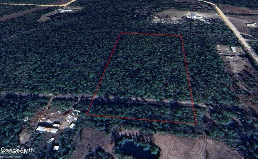 Beautifully wooded 5 acre lot. Great potential for a homesite in a country living setting. All high and dry.