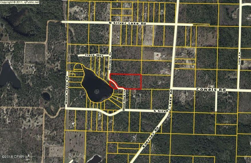 ****BEAUTIFUL WATERFRONT**** 10 acres on Bear Pond located just a short drive to Panama City Beach. Owner financing is available. Call today for more information!