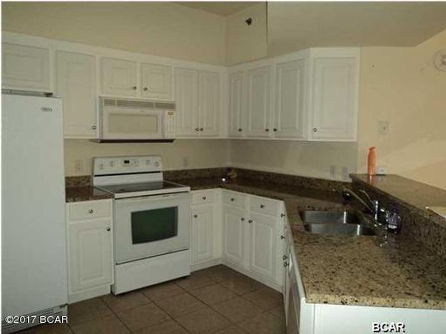 Condo with breakfast bar, split bedroom plan, stack-able washer & dryer, and balcony, Complex offers weight room, tennis court and pool. 



WATER, SEWER, TRASH AND BASIC CABLE INCLUDED.