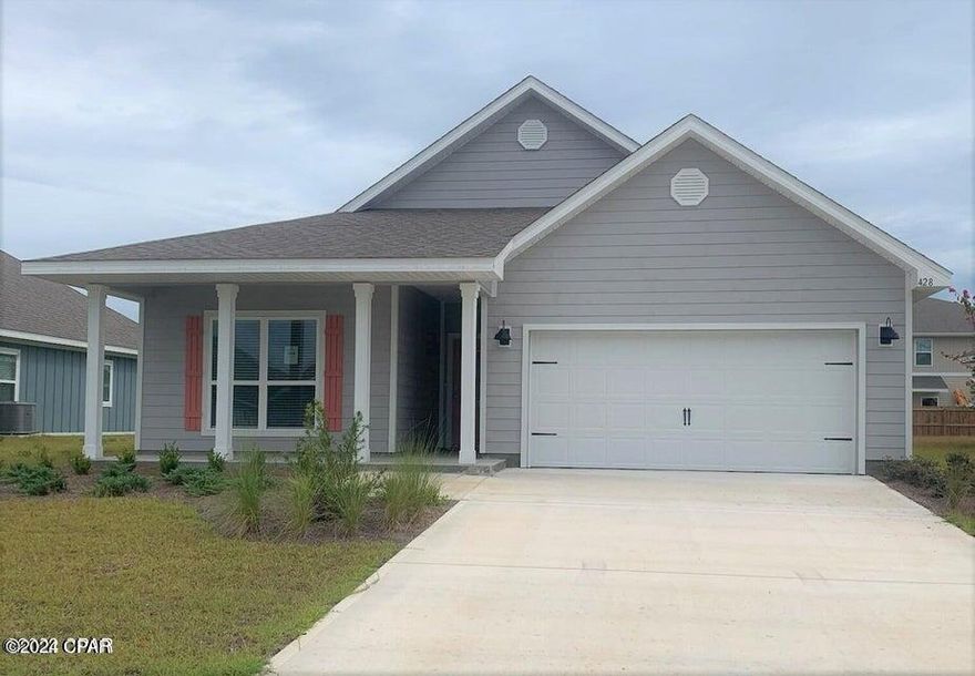 ***Ask about Leasing Special*** Less than 7 miles to Tyndall AFB.  4 BR, 2 bath, 2 car garage, Delray floor plan. All kitchen appliances, washer/dryer and faux wood window blinds included. Pictures and room sizes may be of similar, but not necessarily of subject property, including exterior and interior colors.