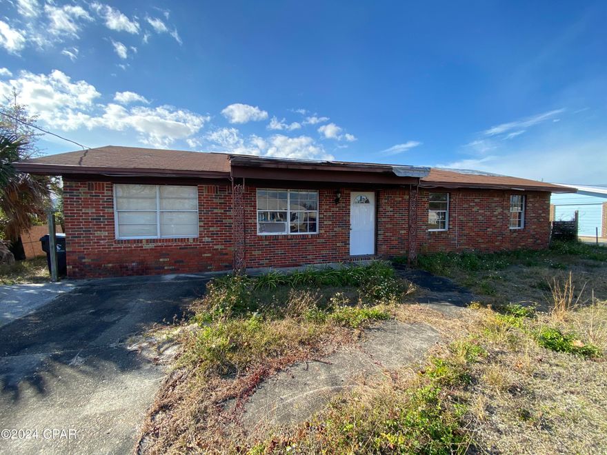 4 bedroom/2 bath Investor special, needs TLC but wonderful potential!