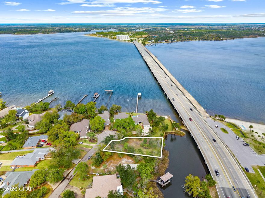 Located in the heart of Lynn Haven, this exceptional 0.269-acre waterfront lot offers just under 100 feet of water frontage, providing the perfect setting to build your dream home. With water and sewer readily available, this property is ready for construction and designed for convenience. Whether you're a boating enthusiast or simply love the tranquility of waterfront living, this rare opportunity delivers the ideal backdrop for your coastal lifestyle. Don't miss your chance to own a prime piece of waterfront property in a highly desirable location.