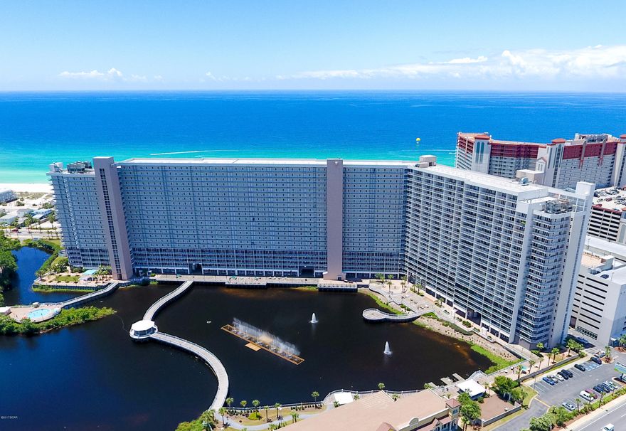 Laketown Wharf Resort Is In The Heart Of All The Fun & Excitement In Panama City Beach – Just Steps Away From The World's Most Beautiful White-Sand Beaches, Shopping, Dining & Entertainment. This Beachside Resort Offers Unparalleled Amenities With Convenient Beach Access, 5 Unique Pools, A Kids Funscape Playground, Splash Bar & Grill, Gulf View Fitness Center & Covered Garage Parking. Laketown Wharf Offers A Variety Of Views Including The Gulf Of Mexico, Lake & Golf Course. Enjoy The Nightly Fountain & Light Show & Market Shops Along The 52,000 Square Feet Of Lakefront Boardwalk. This Residence Has 2 Bedrooms 2 Baths, Bunk Room & Can Easily Accommodate Over 8 People. Features Include: New Furniture, Flooring & Paint, Large Open Floor Plan, Expansive Balcony, Granite Countertops, Fully Applianced Kitchen With Breakfast Bar, Master Suite With Double Vanity, Garden Tub & Separate Shower. Multiple Views, Floor Plans & Floor Heights Also Available! Models Open Daily From 10-4! Financing Available With Only 10% Down (Subject To Credit Approval)! Call For More Details!