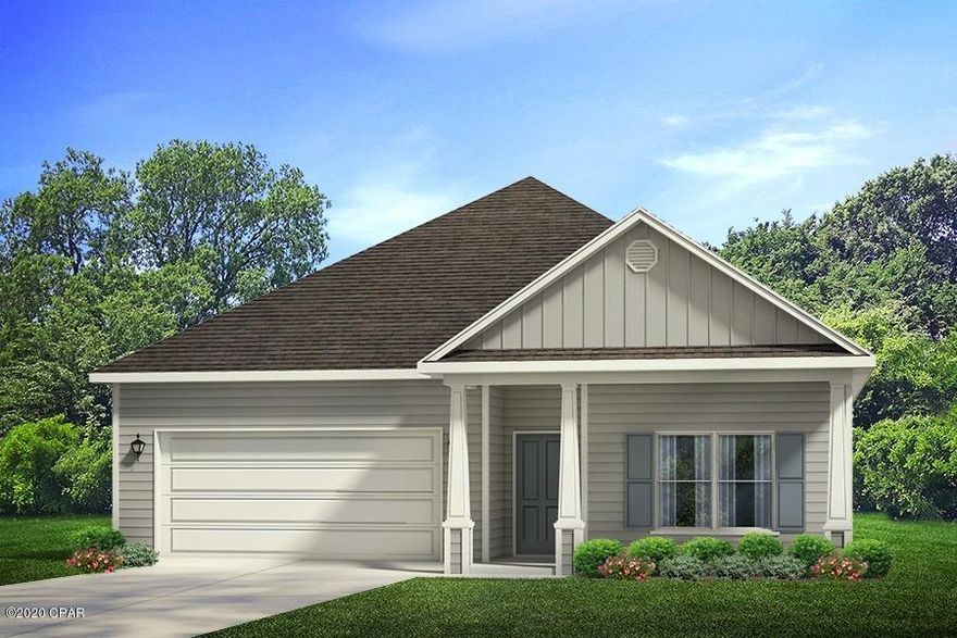 Under Construction - Estimated move in by end of August 2020. The Rhett plan features an open kitchen that is spacious with beautiful cabinetry, granite countertops

and a center island with stainless steel sink. Stainless steel appliances include smooth top stove, microwave and dishwasher. The living room has trey ceilings as

well as the Master bedroom. Just off the dining area is a covered porch perfect for outdoor dining or enjoying the evenings. 9' ceilings throughout this home,

quality paint on walls and brushed nickel hardware of some of the features on this home. A standard Smart Home package is included with Kwikset Keyless Entry, Qolsys touch panel, and Skybell doorbell. Pictures, photographs, floor plans, elevations, features, colors and sizes are approximate for illustration purposes only and will
vary from the homes as built. Home and community information including pricing, included features, terms, availability and
amenities are subject to change and prior sale at any time without notice or obligation. For Move-In/Completion Estimates:
Ready dates are estimates only. Timing of completion of construction and buyer move-in are subject to contingencies
contained in home purchase agreement and governing jurisdictions issuance of a certificate of occupancy, and may change
due to forces majeures and other delays or disruptions outside the reasonable control of the Builder