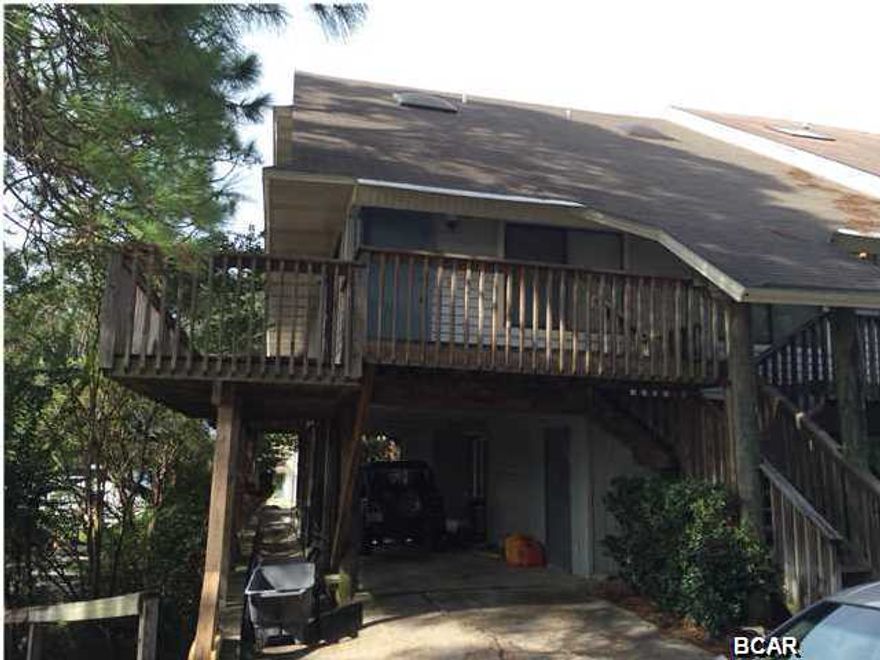 Great condo on the Massalina Bayou with deep water boat slip, this is a true deep water slip . Park your sailboat at your end slip and watch it from your balcony. This complex features 18 units, 2 being waterfront. In addition to getting a great view, you also get a huge deck, and windows and sliding doors to provide ample light. These are heavy duty floors and show like new. Fresh paint and good appliances make this a turn key unit. If you are in the market for a condo with a deep water slip and great view look no further. HOA is only $50 a month!