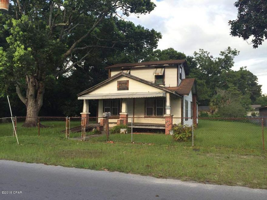 This is a FANTASTIC OPPORTUNITY for an investor or someone that wants to build a home on a BEAUTIFUL LARGE LOT!!! Home is in disrepair and being sold As-Is. Please drive by and call for additional information!
