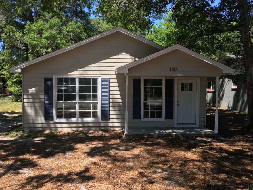 Cute 3/2 newly renovated home in a quiet neighborhood close to St. Andrews historic district. Features include Beautiful ceramic woodlook tiles throughout. Granite countertops, new appliances, new carpet, new roof, new exterior and interior doors, new bathroom vanities, and fixtures, a double extra deep sink in kitchen. This freshly painted gem is a must see! Call your realtor today to schedule a showing. All sizes and measurements are approximate and must be verified by buyers.