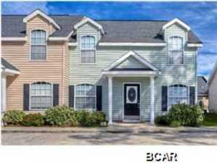 4BR/2BA unit in a development with a community pool and pool house. Master bedroom and bath are downstairs and the additional bedrooms upstairs along with a large storage room. Located only about 1/2 mile to the Gulf of Mexico and public beach access The Palms provides a relatively maintenance-free unit that even has room for boat parking in the rear of the development. Don't miss this opportunity to own a place at the beach with plenty of room for the whole family.