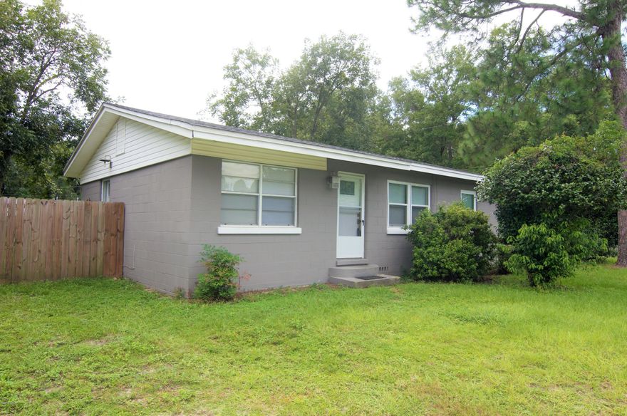 This home is in move in ready condition, and would need just a little bit to make it you own.  3 bedrooms, 1 bath (but would be fairly easy to add a 2nd if you're handy).  Large corner lot with fenced rear yard access.  Small Storage shed on the property.