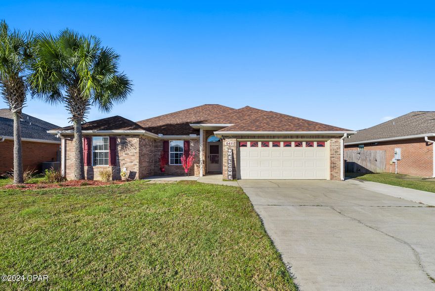 Explore the epitome of comfort and convenience in this 4-bed, 2-bath residence spanning 1800 sq ft. Revel in a well-appointed kitchen with stainless steel appliances, an expansive open floor plan, and a two-car garage. The property boasts a charming fireplace, creating a cozy ambiance. The laundry room includes a washer and dryer, while the vast fenced backyard features covered and uncovered patios, including a fire pit, enhancing its allure. Additionally, a public boat launch just 10 minutes away and proximity to Florida's pristine beaches and State Parks elevate the lifestyle offered by this home.

Strategically located, this residence is approximately 25 minutes from Tyndall Air Force Base and around 30 minutes from the Navy Base on Thomas Dr in PCB. Don't miss out on this exceptional rental opportunity - secure your most comfortable and luxurious living experience promptly!