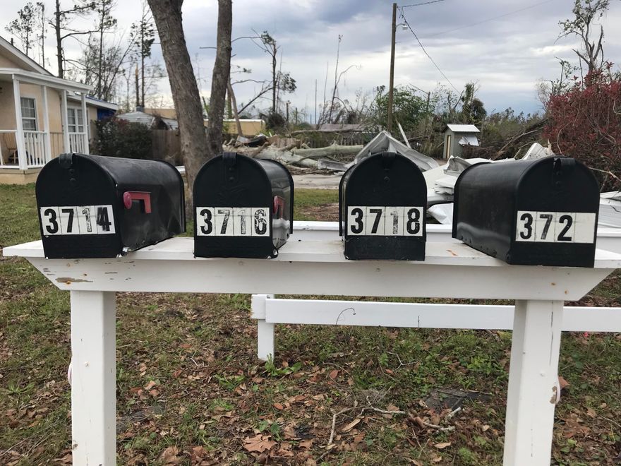 4 homes for the price of LESS than one!!! This is an AWESOME investment opportunity - A single (large) lot with 4 residences on it. Two of the homes on the property are slab homes. Also there are 2 mobile homes on the lot - 1 sustained too much damage from the hurricane, but the other is in rentable condition. Property is sold as is. Cash buyers only. Contact listing agent for more information.