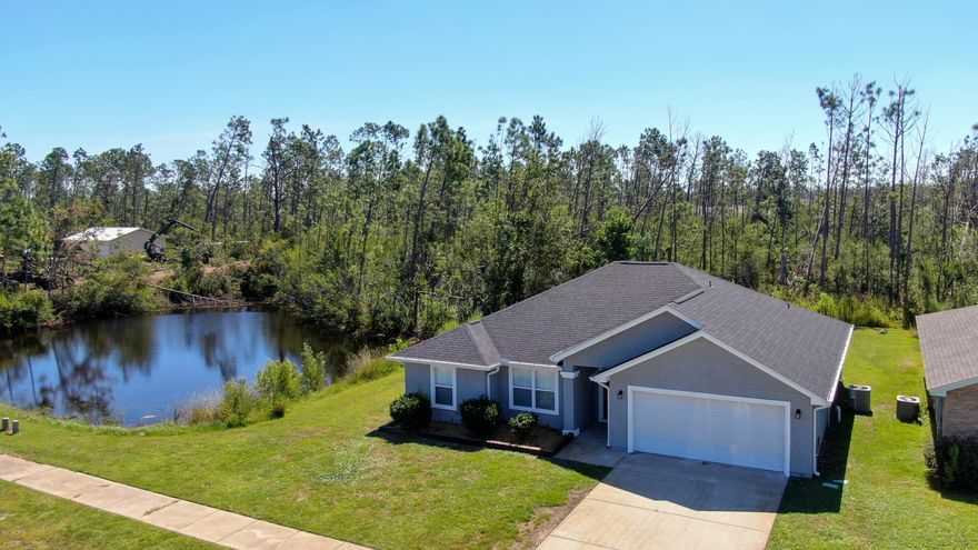 This Beautifully updated, move in ready 3 Bedroom 2 Bath. Open floor plan connects the Living room, Kitchen and Dining room.  It has wood look tile floor throughout the home. The kitchen has many upgrades, new cabinets, quartz countertop and stainless steel appliances.  The bath rooms are updated new vanities tub/shower. New Roof recently installed with Architectural shingles.  This home is located near shops, restaurants and good schools.  The commute to the Navy Base/Tyndall AFB is 15 to 20 minutes. This is a perfect home for the first time buyer or the couple who wants to down size.