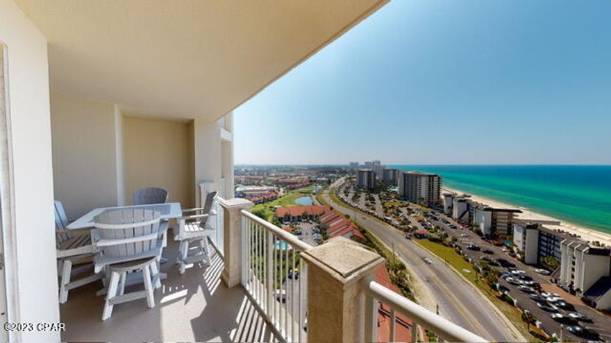 PRICE REDUCTION !!! 

SELLER SAYS BRING ALL OFFERS!!!

Grand Panama Beach Resort one the most in demand resorts in all of Panama City Beach.
This 2bed 2bath /Bunk condo is absolutely amazing in Immaculate condition. No carpet, all Stainless appliances all granite countertops throughout. Newer HVAC system and appliances. Large unobstructed Balcony with gorgeous Emerald Green Waterview's. Large Master Bedroom with double bathroom sinks, bathtub and separate shower. Master bedroom leads out to the Balcony.  New Poly wood balcony furniture to enjoy sitting out watching the dolphins and the beautiful Emerald waters of the Gulf. This condo comes fully furnished and rental ready. Use as a rental machine second home or fulltime residence. Grand Panama a totally owner owned resort. 2 heated pools, Hot tub, kiddie pools, Tiki bar serving food and beverages. Onsite general Store, Deli Bistro for lunch coffee and doughnuts. Large fitness facility, owner's library. Covered walk over from Tower 2 to tower 1 from the P5 Level. Entire exterior just recently painted. Balconies railings, both towers, parking garages. An additional 70 parking spaces have been added, new dog walk park and BBQ areas. Owners have access to the rear exit to middle beach road then to back beach road  for ease of access.
