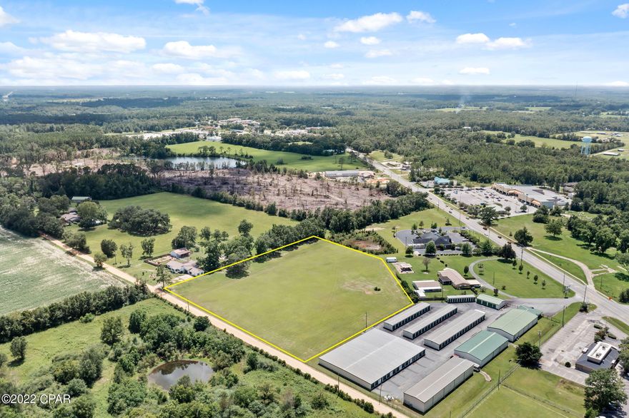 Great opportunity to build your commercial business in a premium location. Sitting 1 block from Hwy 77 this cleared lot offers over 4 acres of possible building sites. Property is accessed from Carlisle Road with direct visibility to Hwy 77 and is located minutes from Interstate 10.