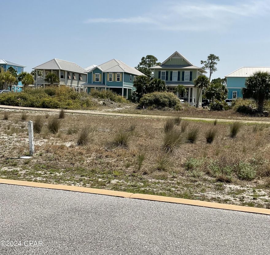 Beautiful building lot in the heart of the gated community of Jubilation. This beachside homesite is only steps away from the pool/ poolhouse and private/ dedicated boardwalk that accesses one of the most serene and non populated areas in the Cape San Blas area. Jubilation is subject to architectural standards, restrictive covenants, but no timeline to build. Jubilation is not only gated but is adjacent to undeveloped federal that has miles of gulf frontage. Very stable and long standing HOA and vacation rentals are permitted. this is a solid area with tremendous upside.