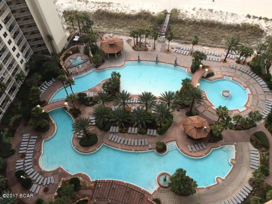 ***Bank Owned-Financing Available!*** Master Bedroom Gulf Front with Extra Large Balcony- 2 Full Baths with a large Bonus Room/2nd Bedroom. Granite Countertops.  Just painted and New Carpet-

Seller will finance with approved application...11% Down Payment 3.5% Interest on a 5/1 ARM, No PMI.  Fixed rates also available. No restrictions for investors & NO Condo Approval Required!  Property contained discoloration and has been remediated. Air quality test report is available in 'Document' tab.