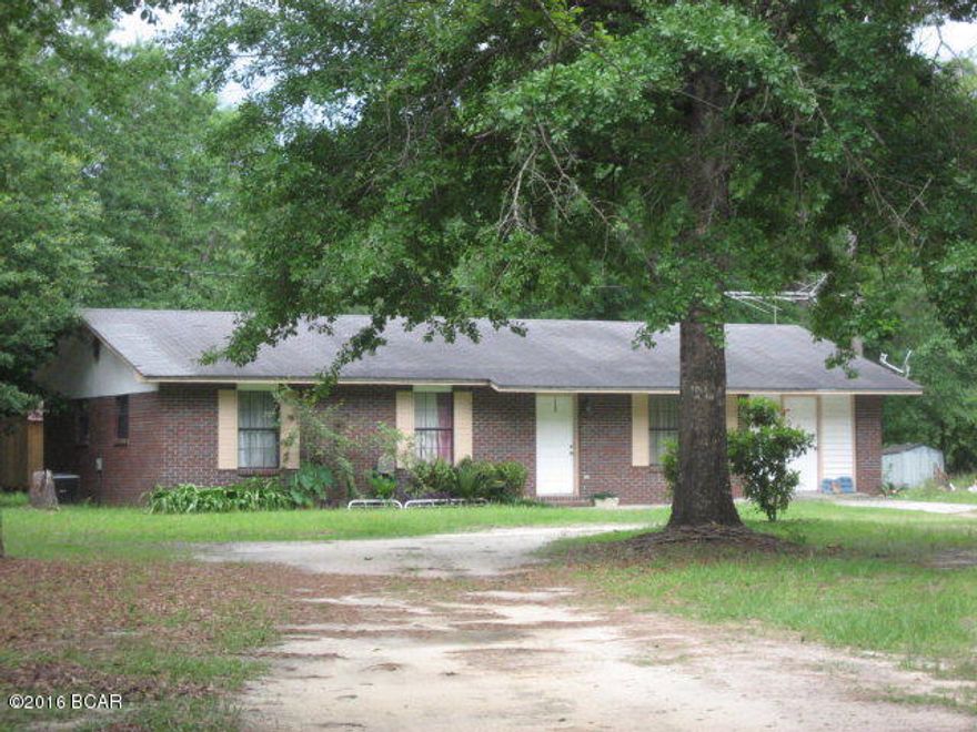 $95,000. This 1990 brick ranch home has 1,404 sq. ft. of living space, with electric central heat and air, deep well, septic tank, and pole barn. The corner lot has paved frontage on John F. Bailey Road for a total of approximately 500'. Home has 3 BR's, 1.5 baths, kitchen with dining area, laundry room, and enclosed garage that is used as a den. Stove and refrigerator are included with the sale. The home needs some work and out-of-state owners are seeking approval to sell the home as a short sale. Currently rented, so renters would like a couple days' advance notice before showing.