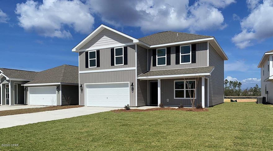 UNDER CONTRACT WITH CONTINGENCY, SELLER WILL ACCEPT BACK UP OFFERS - Red Tag Sale! Reduced Price, Closing Cost Incentives & very little down with new contract through 4/30/2020 with DHI Title and Mortgage Services Move in ready As you enter this home you will find traditional 8' ceilings,

vinyl sheet flooring throughout the common areas, and an office or study just off the foyer The walls have quality paint, durable laminate countertops, and the decorative doors have nickel hardware. The large great room downstairs is open and the kitchen has a center island with walk-in pantry and flat panel cabinetry.

Appliances include dishwasher, stove and microwave. Upstairs you will find the master suite and additional bedrooms along with a nice sized laundry room. Standard Smart Home package included with Echo Dot device, Kwikset Keyless entry and Qolsys touch pane. Pictures, photographs, floor plans, elevations, features, colors and sizes are approximate for illustration purposes only and will vary from the homes as built. Home and community information including pricing, included features, terms, availability and amenities are subject to change and prior sale at any time without notice or obligation. For Move-In/Completion Estimates: Ready dates are estimates only. Timing of completion of construction and buyer move-in are subject to contingencies contained in home purchase agreement and governing jurisdictions issuance of a certificate of occupancy, and may change due to forces majeures and other delays or disruptions outside the reasonable control of D.R. Horton, Inc.