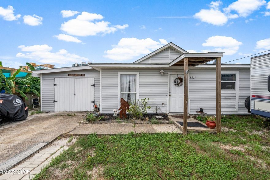 This property offers endless possibilities to create your dream beachfront oasis! Expect a steady stream of rental income in PCB's booming tourism market in this prime location on the east end of Thomas Drive! PCB is on a steady upward trajectory, making your investment all the more valuable. Capitalize on the potential for long-term appreciation. This property is just minutes away from the pristine beaches of St. Andrews State Park, and the locals favorite restaurants! Schedule a showing today and envision all the potential this property has to offer!