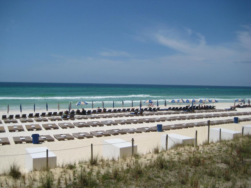 Price reduced!!!  TIDEWATER BEACH RESORT 1BR/2BA ON THE FIRST FLOOR WITH SECOND FLOOR VIEWS!!!! Don’t miss this opportunity to own this Very Desirable LOW floor unit that makes you feel like you are already part of the white sand beach and sparkling Gulf waters. Plus NO NEED to wait for the ELEVATOR….Just one short flight of stairs and you’re there!!!!! This unit has a VERY STRONG rental history at this family fun vacation resort. Location, Location, Location...Which is exactly what you get at Tidewater Beach Resort, located just a short walk to all the entertainment, shopping and restaurants Pier Park has to offer! Resort features two 4,200 sq ft outdoor lagoon pools, hot tubs and one indoor pool. On-site bar and grill, movie theatre, fitness center, kids game room, 30th floor owner lounge and much more. Come see it all for yourself! All dimension are approximate and should be verified by Buyer if important.