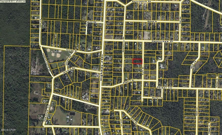 Large Vacant Lot in the Bayou George/Youngstown area. All information and measurements should be verified if important.