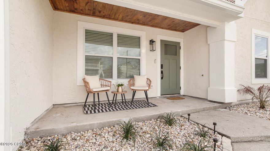 Must see! Turnkey 2BR/2BA short-term rental just a short walk to the beautiful white sandy beach and down the block from a public boat ramp! This fully updated home features all impact windows and doors, tile flooring throughout, stunning kitchen design and comfort for any guest with durable quartz countertops. Rent-ready with a fun game room with pool table, spacious outdoor deck for entertaining with BBQ, and an outdoor shower perfect for beach days. Updates throughout the interior and exterior give the home a fresh coastal feel. Ideal as an income-producing investment property or personal beach getaway!