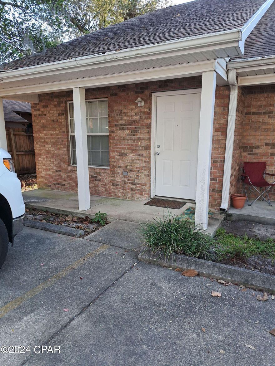 2/2 Waterfront Townhome located at the foot of the Tyndall Bridge. Back patio provides view of West Bay. Walk to the bay from the back yard! All property sizes and ages are approximate, please measure and/or verify if important.
School assignments are subject to change, please check with Bay County for most accurate information.
Deposit is the same as the rent.
Pets NOT Allowed!