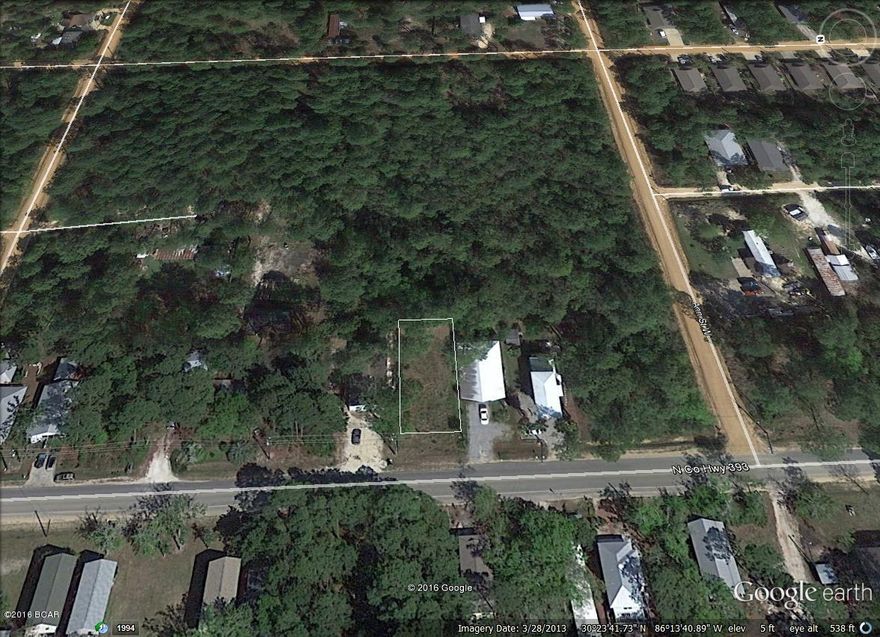 This 50'x125' lot is located in North Santa Rosa Beach. It is a wonderful lot for a new home!