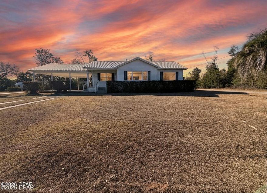This well-located 3-bedroom, 2-bath home sits on a nice, large lot that is partially fenced, offering both space and privacy. Built in 1955, the home features some original hardwood flooring that adds warmth and character. Conveniently located near the hospital and Chipola College, this property is ideal for first time homebuyers, or those looking for a home with classic charm and room to make it their own. The generous yard provides plenty of space for outdoor living, gardening, or pets. A great opportunity in an established Marianna neighborhood.