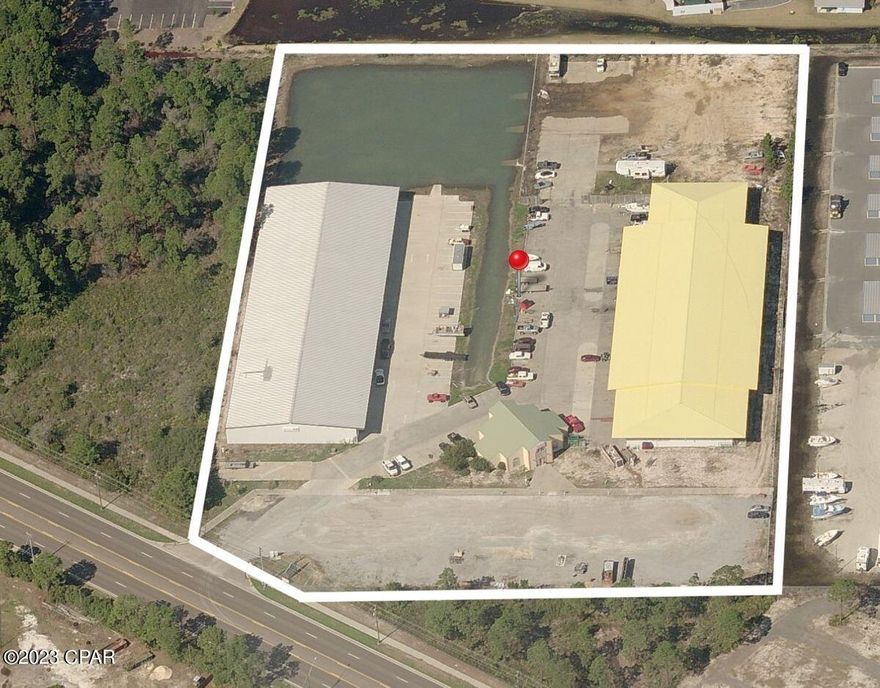 INDUSTRIAL WAREHOUSE AVAILABLE FOR LEASE in PANAMA CITY BEACH. Unit 380 

2,500sf warehouse with office space and one bathroom. 

includes one 12'x12' overhead roll up door and one office door. The office and restroom, total approx 800 sf.

Base rent is $10.50 and CAM is $2.59 or $32,725/ Annual - 2,727.08/month

Unit is available immediately!